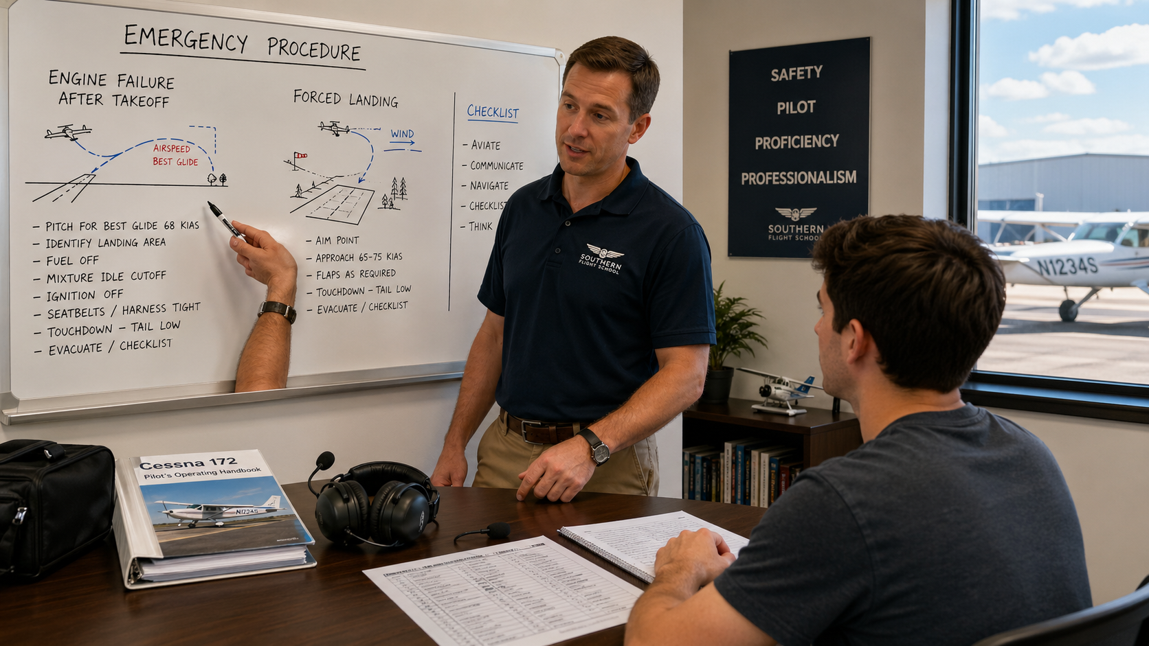 Як вчити авіаційну теорію без перевантаження